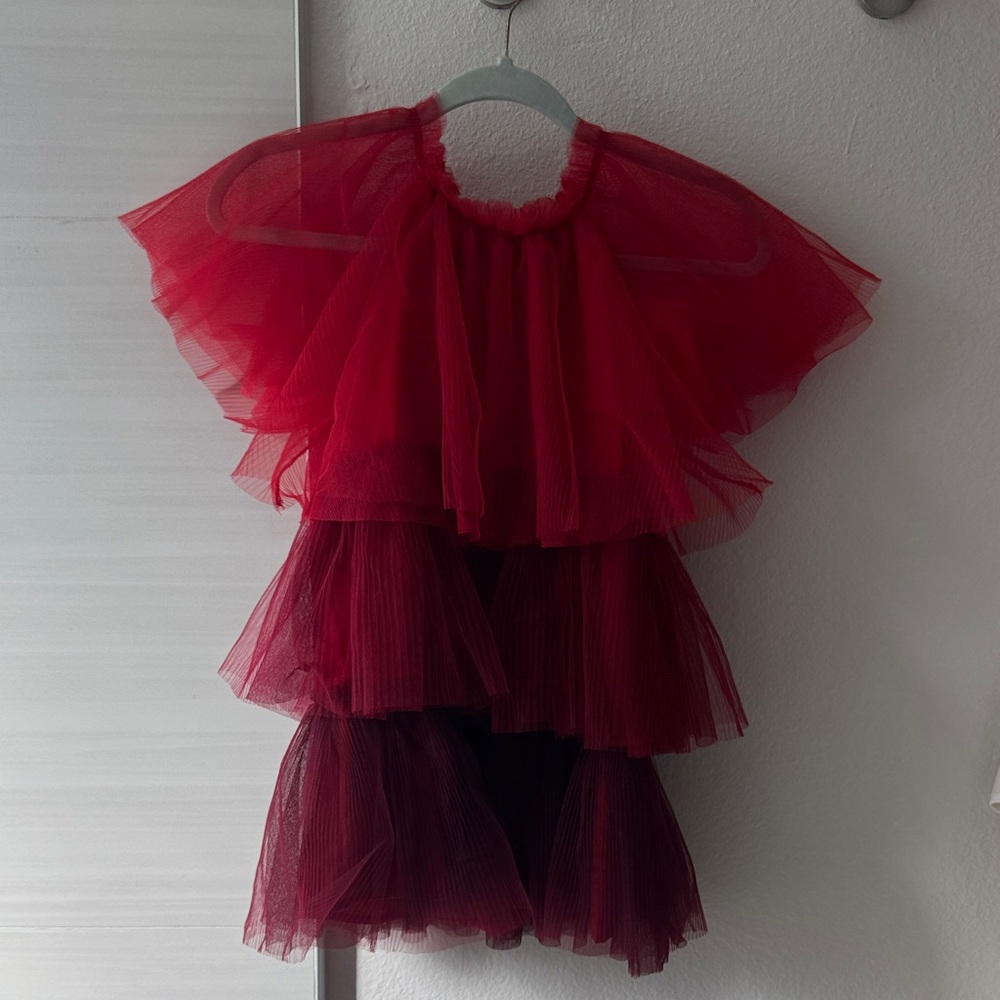H&M Kids Costume in Vibrant Red Layers